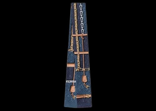 Louis Vuitton Denimgram Confidential Bandeau Denim Bleu