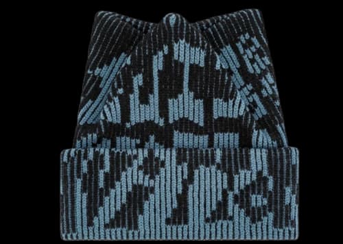 Louis Vuitton Tricorn Rib Flower Beanie Citadel Blue