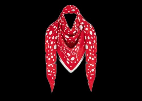 Louis Vuitton x Yayoi Kusama Infinity Dots Shawl Red/White