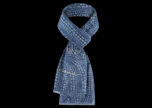 Louis Vuitton LV x YK Denim Pumpkin Stole Denim Blue