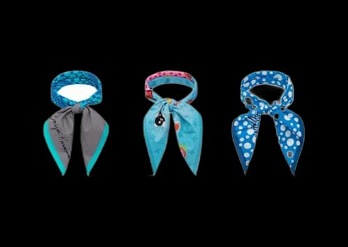 Louis Vuitton LV x YK Set Of Bandanas Multicolor