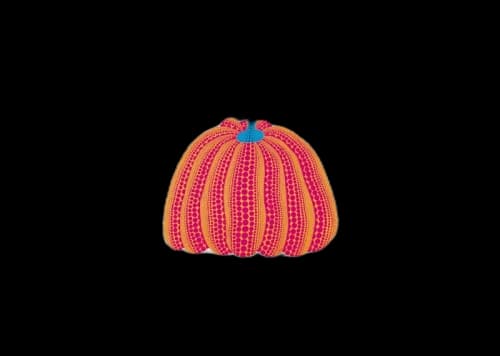 Louis Vuitton LV x YK Pumpkin Square 90 Fuchsia