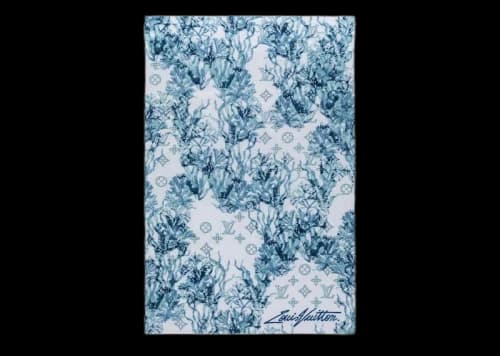 Louis Vuitton Monogram Aquagarden Beach Towel Blue