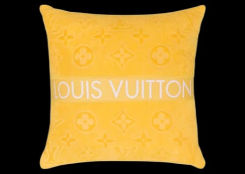 Louis Vuitton LVacation Beach Pillow Yellow
