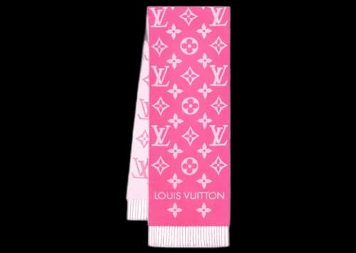Louis Vuitton LV Essential Scarf Rose Pop