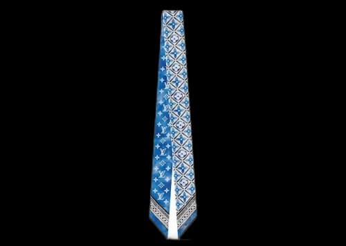 Louis Vuitton Monogram Flower Tile BB Bandeau Blue
