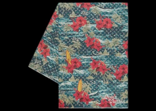 Louis Vuitton Surfin' Monogram Stole Navy