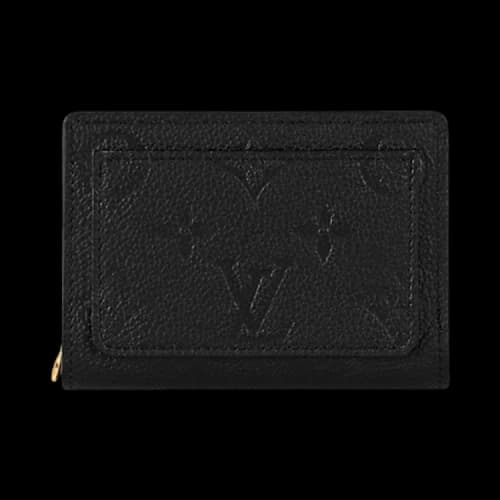 Louis Vuitton Clea Wallet 'Black Monogram Embossed Empreinte Cowhide Leather'