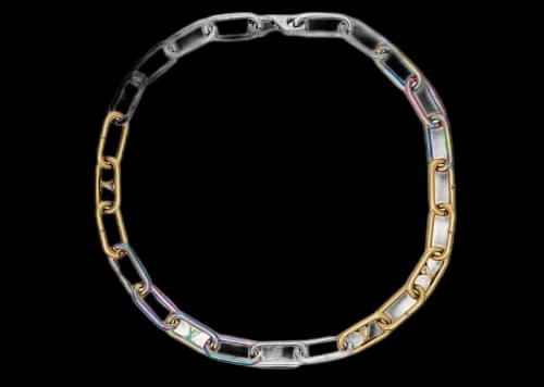 Louis Vuitton Signature Chain Necklace Multi