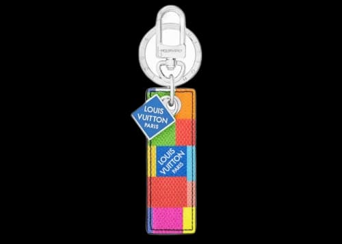 Louis Vuitton LV Tab Bag Charm and Keyholder Multicolor