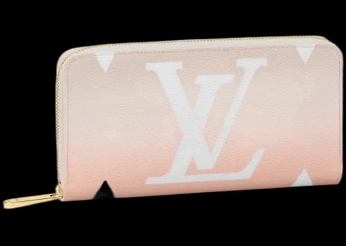 Louis Vuitton Zippy Wallet Gradient Pastel Mist