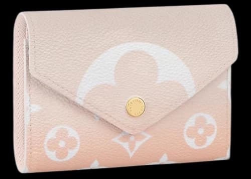 Louis Vuitton Victorine Wallet Gradient Pastel Mist Gray
