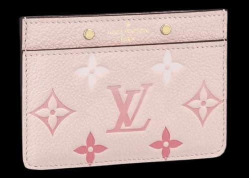 Louis Vuitton Card Holder Rosebud