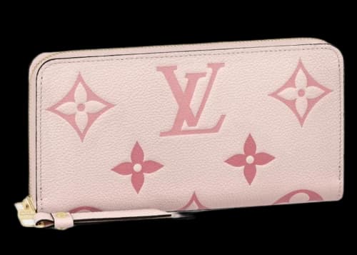 Louis Vuitton Zippy Wallet Rosebud