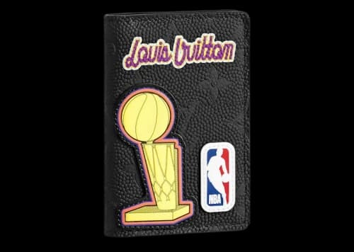 Louis Vuitton x NBA Hero Jacket Leather Pocket Organizer Black
