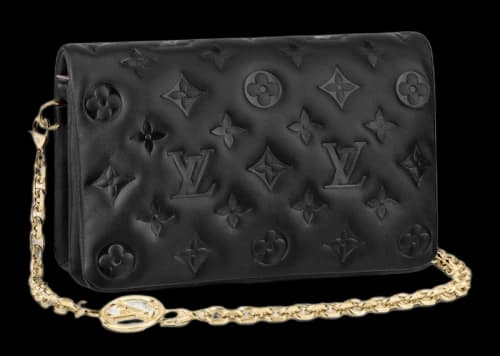 Louis Vuitton Pochette Coussin Black