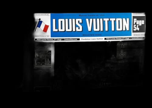 Louis Vuitton Newspaper Pouch White