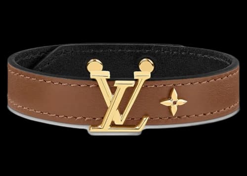 Louis Vuitton LV Iconic Bracelet Tan