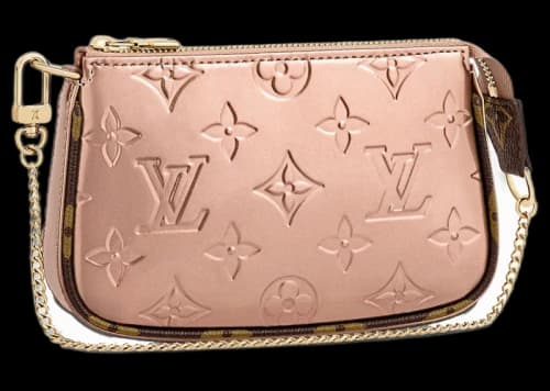 Louis Vuitton Mini Pochette Accessoires Rose Gold