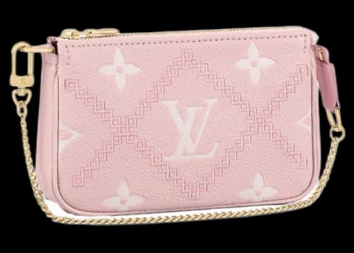 Louis Vuitton Mini Pochette Accessoires Pink