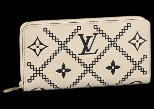 Louis Vuitton Zippy Wallet Cream