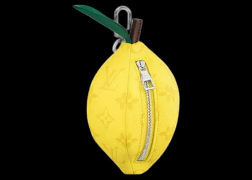 Louis Vuitton Lemon Pouch Yellow