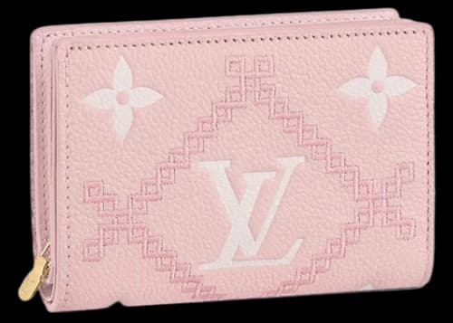 Louis Vuitton Cléa Wallet Pink