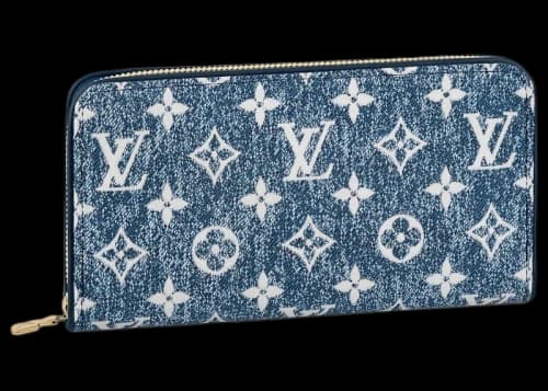 Louis Vuitton Zippy Wallet Navy