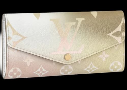 Louis Vuitton Sarah Wallet Sunset Kaki