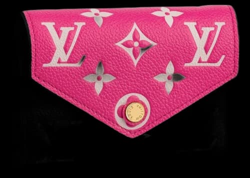 Louis Vuitton Victorine Wallet Black/Pink