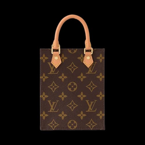 Louis Vuitton Petit Sac Plat 'Brown Monogram Canvas'