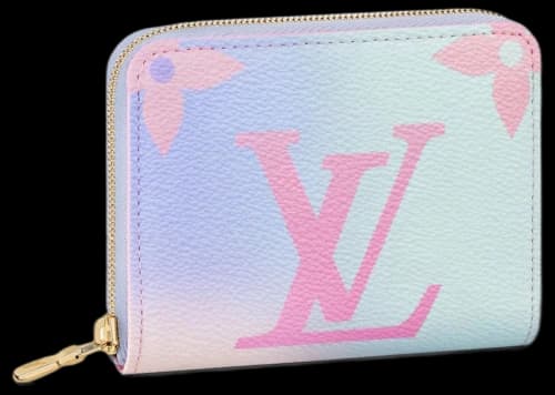 Louis Vuitton Zippy Coin Purse Sunrise Pastel