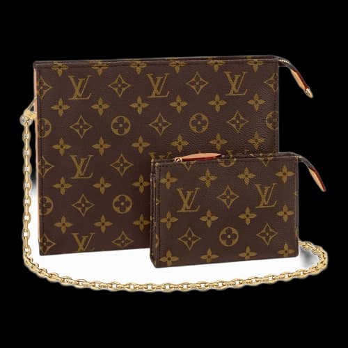 Louis Vuitton Toiletry Pouch On Chain Monogram