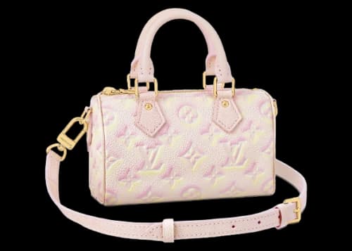 Louis Vuitton Nano Speedy Pink