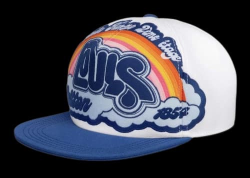 Louis Vuitton Rainbow Cap White