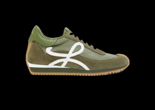 Loewe Flow Runner Olive White