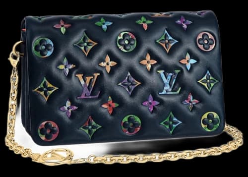 Louis Vuitton Pochette Coussin Navy Blue