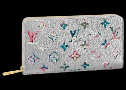 Louis Vuitton Zippy Wallet Silver