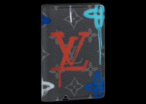 Louis Vuitton Pocket Organizer LV Graffiti Orange