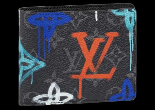 Louis Vuitton Multiple Wallet LV Graffiti Multicolor