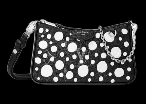 Louis Vuitton x Yayoi Kusama Easy Pouch On Strap Black/White