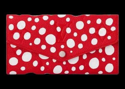 Louis Vuitton x Yayoi Kusama Sarah Wallet Red/White
