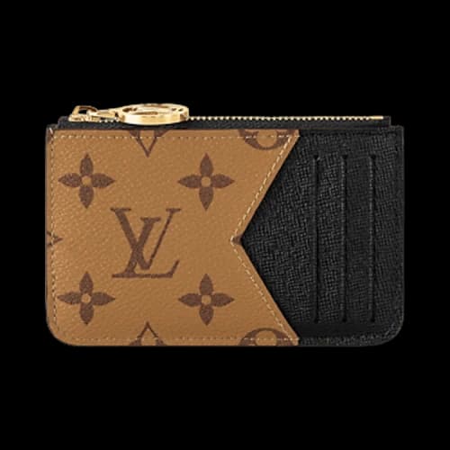 Louis Vuitton Romy Card Holder 'Black Monogram Embossed Empreinte Cowhide Leather'