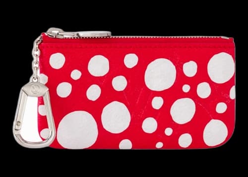 Louis Vuitton x Yayoi Kusama Key Pouch Red/White