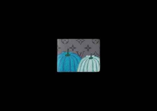 Louis Vuitton LV x YK Slender Wallet Pumpkin Print