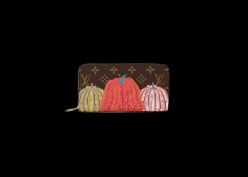 Louis Vuitton LV x YK Zippy Wallet Pumpkin Print