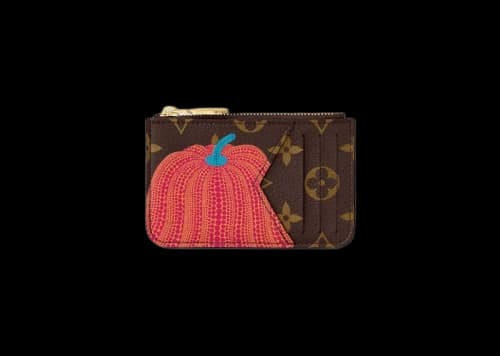 Louis Vuitton LV x YK Romy Card Holder Pumpkin Print