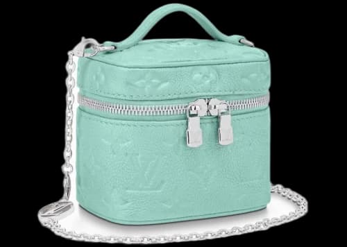 Louis Vuitton Micro Vanity Pearly Lagoon Turquoise