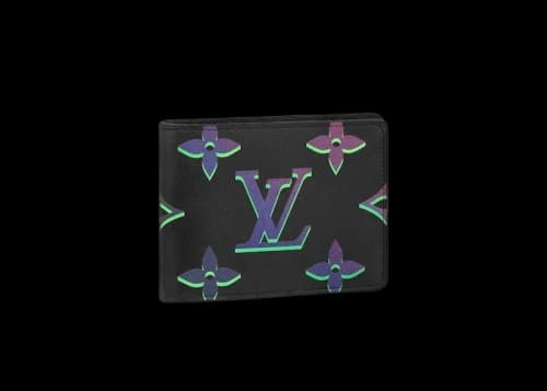 Louis Vuitton Wallet Multiple Black Borealis