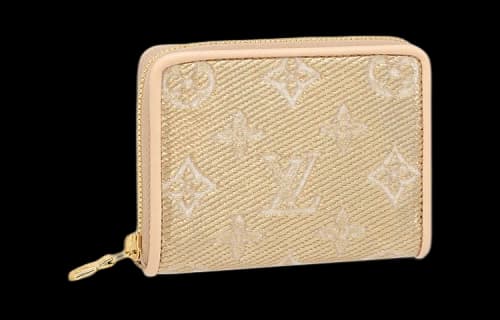 Louis Vuitton Zippy Coin Purse Beige